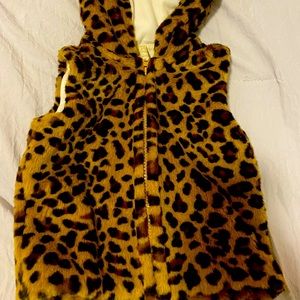 Carters 2t cheetah vest
